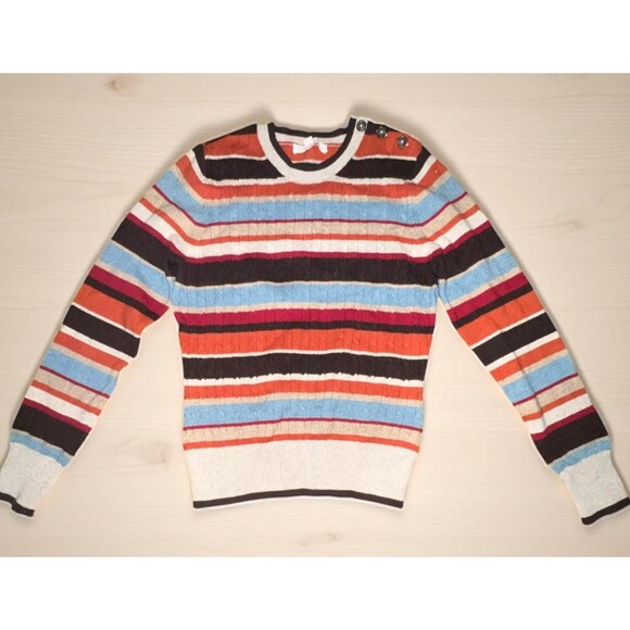 Brooks Brothers womens striped sweater, size medium - Picture 1 of 6